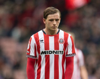 Sheffield United takımından Sydie Peck 18 Ekim 2025 'te Sheffield United' a karşı Bramall Lane, Sheffield, İngiltere 'de oynanan maçta 
