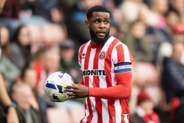 Sheffield United takımından Japhet Tanganga 18 Ekim 2025 'te Sheffield United' a karşı Bramall Lane, Sheffield, İngiltere 'de oynanan maçta 