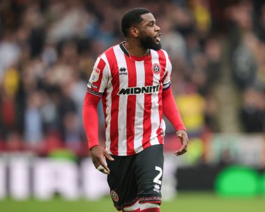Sheffield United takımından Japhet Tanganga 18 Ekim 2025 'te Sheffield United' a karşı Bramall Lane, Sheffield, İngiltere 'de oynanan maçta 