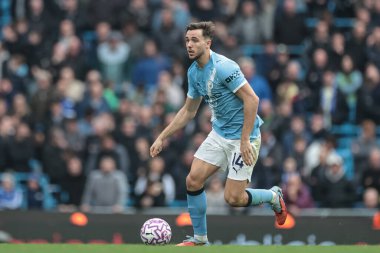 Manchester City 'den Nico Gonzalez 18 Ekim 2025' te Etihad Stadyumu 'nda oynanan Premier League maçında topu fırlattı. 