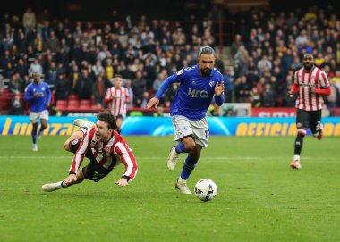 Watford 'dan Imran Louza, 18 Ekim 2025' te Sheffield United 'a karşı Bramall Lane, Sheffield, İngiltere' de oynanan Gökyüzü İddia Şampiyonası maçında görev başında. 