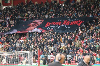 Sheffield United taraftarları, 18 Ekim 2025 'te Sheffield United' a karşı Bramall Lane, Sheffield, İngiltere 'de oynanan Sky Bet Şampiyonası karşılaşmasında 