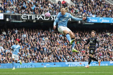 Manchester City 'den Erling Haaland Premier League maçında 1-0 berabere kaldı Manchester City Everton' a karşı Etihad Stadyumu, Manchester, İngiltere, 18 Ekim 2025 