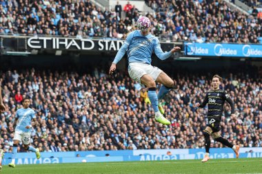 Manchester City 'den Erling Haaland Premier League maçında 1-0 berabere kaldı Manchester City Everton' a karşı Etihad Stadyumu, Manchester, İngiltere, 18 Ekim 2025  