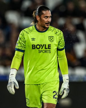 West Ham United kalecisi Alphonse Areola Premier League maçında West Ham United Brentford 'a karşı Londra Stadyumu, İngiltere, 20 Ekim 2025 