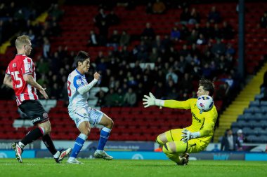 Blackburn Rovers 'dan Yuki Ohashi, 21 Ekim 2025' te Blackburn, İngiltere 'deki Ewood Park' ta oynanan Blackburn Rovers-Sheffield United maçında 1-0 berabere kaldı. 