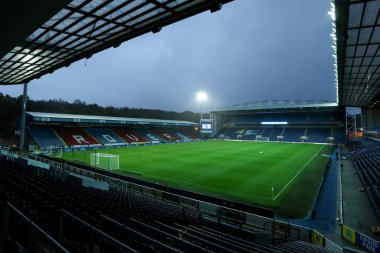 Ewood Park 'ın, 21 Ekim 2025' te İngiltere 'nin Blackburn kentinde oynanan Blackburn Rovers - Sheffield United maçı öncesinde genel bir görüntüsü. 
