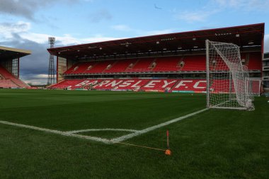 Oakwell Stadyumu 'nun genel görünümü The Vertu Trophy Group D maçı öncesinde Barnsley, Manchester United U21' e karşı Oakwell, Barnsley, Birleşik Krallık 'ta 21 Ekim 2025 