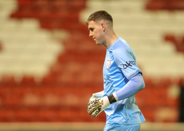 Kieran Flavell Barnsley, The Vertu Trophy Group D maçında kaleci Barnsley 'e karşı Manchester United U21 Oakwell, Barnsley, İngiltere, 21 Ekim 2025 