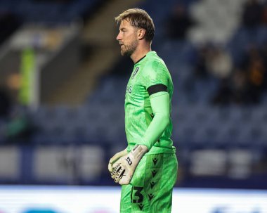 Sheffield 'den Joe Lumley, 22 Ekim 2025' te Sheffield Wednesday, Hillsborough, Sheffield, Birleşik Krallık 'ta Middlesbrough' a karşı oynanan Gökyüzü İddia Şampiyonası maçında Çarşamba günü 