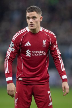 Liverpool 'dan Florian Wirtz UEFA Şampiyonlar Ligi Maçı sırasında 8 Eintracht Frankfurt Liverpool' a karşı 22 Ekim 2025 Deutsche Bank Park, Frankfurt, Almanya 