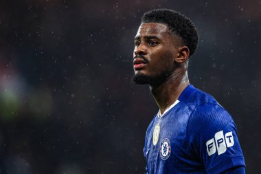 Chelsea 'den Jorrel Hato, UEFA Şampiyonlar Ligi Maçı' nda Chelsea 'den Ajax' a karşı Stamford Köprüsü, Londra, Birleşik Krallık, 22 Ekim 2025 