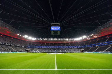 Deutsche Bank Park 'taki genel stadyum manzarası UEFA Şampiyonlar Ligi maçından önce 8 Eintracht Frankfurt Liverpool' a karşı 22 Ekim 2025 Deutsche Bank Park, Frankfurt, Almanya 