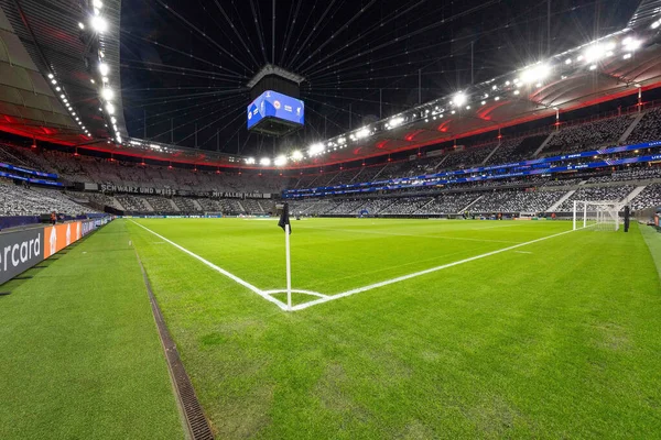 Deutsche Bank Park 'taki genel stadyum manzarası UEFA Şampiyonlar Ligi maçından önce 8 Eintracht Frankfurt Liverpool' a karşı 22 Ekim 2025 Deutsche Bank Park, Frankfurt, Almanya 
