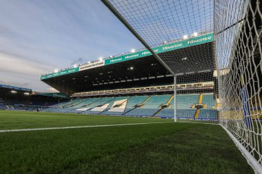 Premier Lig maçı sırasında Elland Road 'un genel görünümü Leeds United ile West Ham United arasındaki Elland Road, Leeds, İngiltere, 24 Ekim 2025 