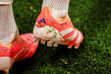 FC 'den Gabri Veiga Portos Adidas Predator botları UEFA Avrupa Ligi Maç Maçı sırasında 8 Nottingham Ormanı - Porto City Zound, Nottingham, İngiltere, 23 Ekim 2025 