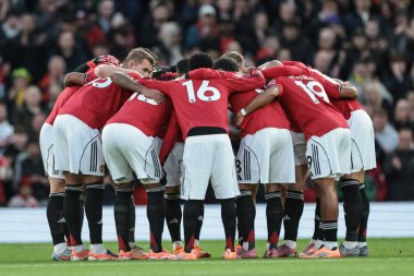 Manchester United, Manchester United ile Brighton ve Hove Albion arasında oynanan Premier League maçı sırasında Manchester United, Manchester, Birleşik Krallık 'ta bir araya geldi.