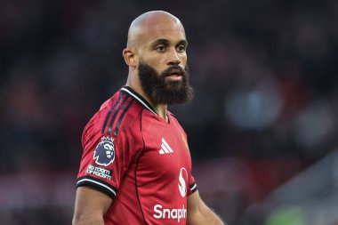 Manchester United, Manchester United ve Hove Albion maçlarında Manchester United ile Old Trafford, Manchester, İngiltere 'de oynanan 25 Ekim 2025 karşılaşmasında Bryan Mbeumo