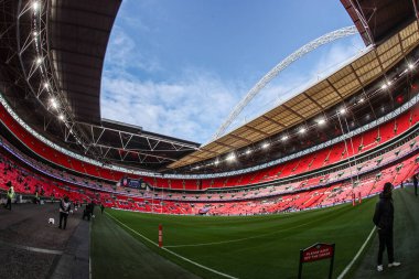 Wembley Stadyumu 'nun Wembley Stadyumu' nda 2025 Küller Serisi 'nde, İngiltere Avustralya' ya karşı, 25 Ekim 2025 'de Wembley Stadyumu' nda genel bir görüntüsü.
