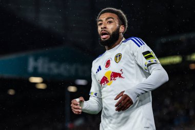 Leeds United takımının Jayden Bogle 'ı Premier League maçında Leeds United ile West Ham United arasında 24 Ekim 2025' te Elland Road, Leeds, İngiltere 'de karşılaştı. 