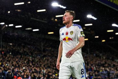 Leeds United takımının Sean Longstaff 'ı Premier League maçında Leeds United ile West Ham United arasında 24 Ekim 2025' te Elland Road, Leeds, İngiltere 'de karşı karşıya geldi. 
