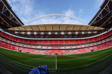 Wembley Stadyumu 'nun Wembley Stadyumu' nda 2025 Küller Serisi 'nde, İngiltere Avustralya' ya karşı, 25 Ekim 2025 'de Wembley Stadyumu' nda genel bir görüntüsü.