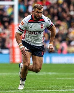 İngiliz Mike McMeeken, The Ashes Serisi 2025 İngiltere, Wembley Stadyumu 'nda Avustralya' ya karşı, 25 Ekim 2025