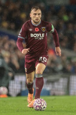 Premier Lig maçı Leeds United, West Ham United 'a karşı Elland Road, Leeds, İngiltere, 24 Ekim 2025  