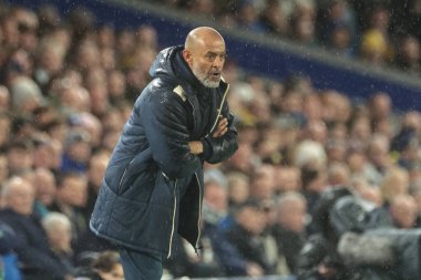 Nuno Espirito Santo, Premier League maçında West Ham United 'ın teknik direktörü Leeds United' a karşı Elland Road, Leeds, Birleşik Krallık, 24 Ekim 2025 