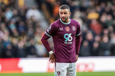 Burnley 'den Kyle Walker Premier League maçı sırasında Wolverhampton Wanderers, Molineux, Wolverhampton' da Burnley 'e karşı, 26 Ekim 2025