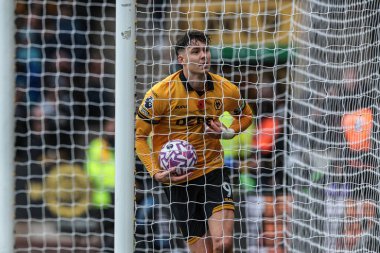 Wolverhampton Wanderers takımından Jorgen Strand Larsen, 26 Ekim 2025 tarihinde İngiltere 'nin Molineux kentinde oynanan Premier League maçında Wolverhampton Wanderers - Burnley maçında 1-2' lik galibiyet golünü kutluyor.