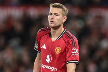 Manchester United ve Hove Albion arasında oynanan Premier Lig karşılaşmasında Manchester United 'dan Matthijs de Ligt Old Trafford, Manchester, Birleşik Krallık' ta 25 Ekim 2025