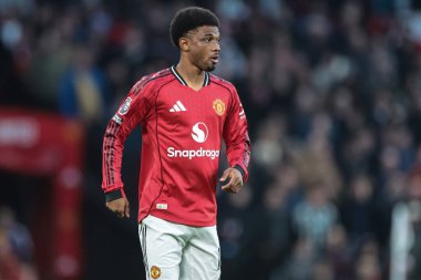 Manchester United 'dan Amad Diallo Premier League maçı sırasında Manchester United ve Hove Albion' a karşı Old Trafford, Manchester, Birleşik Krallık 'ta, 25 Ekim 2025
