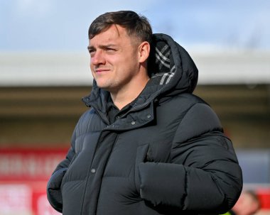 Fleetwood Town FC 'nin sahibi Jamie Pilley, 25 Ekim 2025' te Fleetwood Stadyumu 'nda Fleetwood Town - Accrington Stanley maçında... 