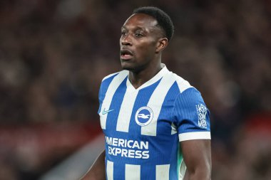 Brighton & Hove Albion 'dan Danny Welbeck Premier League maçında Manchester United ve Hove Albion' a karşı Old Trafford, Manchester, İngiltere, 25 Ekim 2025