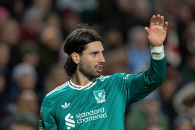 Liverpool 'dan Dominik Szoboszlai Premier League maçında Brentford Liverpool' a karşı Gtech Community Stadyumu, Londra, 25 Ekim 2025 