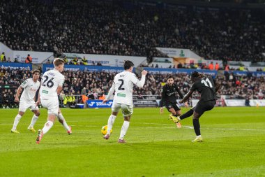 Manchester City 'den Jrmy Doku, takımının ilk golünü 29 Ekim 2025' te Swansea.com Stadyumu 'nda oynanan Carabao Kupası son 16 Swansea City ile Manchester City maçında attı. 