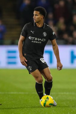 Manchester City İlahi Mukasa Carabao Kupası son 16 Swansea City 'ye karşı Swansea.com Stadyumu, Swansea, Birleşik Krallık, 29 Ekim 2025