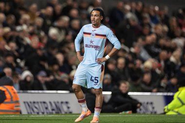 Brentford 'dan Romelle Donovan Carabao Kupası son 16 Grimsby Town, Blundell Park, Cleethorpes, Birleşik Krallık' ta Brentford 'a karşı, 28 Ekim 2025