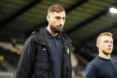Manchester City kalecisi Gianluigi Donnarumma, 29 Ekim 2025 'te Swansea.com Stadyumu' nda Carabao Kupası 'nın son 16 Swansea City ile Manchester City maçı öncesinde Swansea.com Stadyumu' na vardı. 
