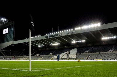 St James Park 'ın genel görünümü Carabao Kupası son 16 Newcastle United ile Tottenham Hotspur arasındaki St.James' s Park, Newcastle, Birleşik Krallık, 29 Ekim 2025 