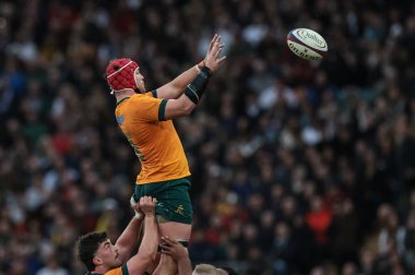 Avustralya 'dan Harry Wilson, Quilter Nations Serisi 2025 maçında Avustralya' ya karşı Allianz Stadyumu, Twickenham, Birleşik Krallık 'ta 1 Kasım 202' de karşılaşacak.