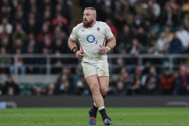 Quilter Nations Serisi 2025 maçında İngiltere Avustralya 'ya karşı Allianz Stadyumu, Twickenham, İngiltere 1 Kasım 202