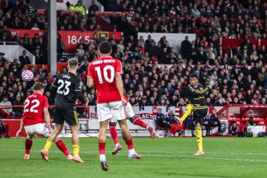 Manchester United takımından Amad Diallo Premier League maçında Nottingham Forest Manchester United 'a karşı 1 Kasım 2025' te City Ground, Nottingham, İngiltere 'de 2-2 berabere kaldı. 
