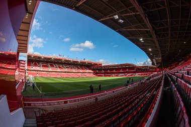 Premier Lig karşılaşması öncesinde Nottingham Forest, Manchester United 'a karşı City Ground, Nottingham, İngiltere 1 Kasım 2025 