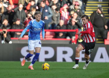 Derby County 'den Danny Batth, 1 Kasım 202' de Bramall Lane, Sheffield, İngiltere 'de oynanan Sheffield United - Derby County maçında maç yapıyor.