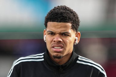 Newcastle Untie takımından William Osula, Premier League maçında West Ham United 'a karşı Newcastle United maçında 2 Kasım 202' de Londra 'daki Londra Stadyumu' na geldi.