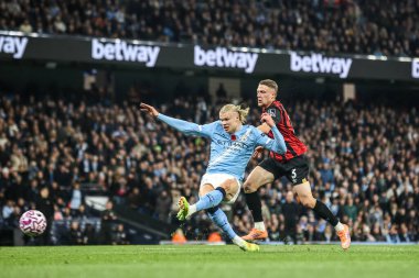 Manchester City 'den Erling Haaland Premier League maçında 1-0 berabere kaldı. Manchester City, Etihad Stadyumu' nda Bournemouth 'a karşı 2 Kasım 202