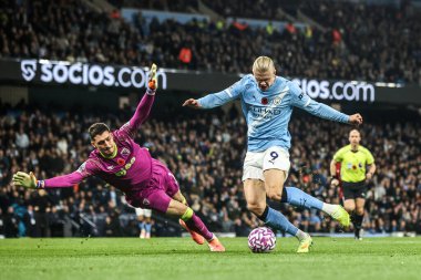 Manchester City 'den Erling Haaland Premier League maçında 2-1 berabere kaldı. Manchester City, Etihad Stadyumu' nda Bournemouth 'a karşı 2 Kasım 202