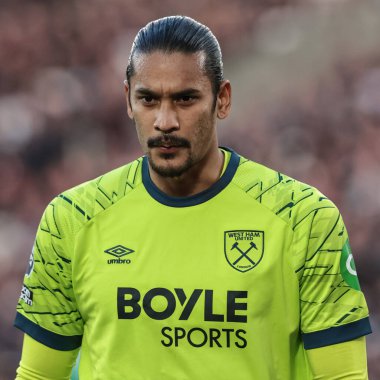 West Ham United kalecisi Alphonse Areola Premier League maçında West Ham United Newcastle United 'a karşı Londra Stadyumu, İngiltere, 2 Kasım 2025 